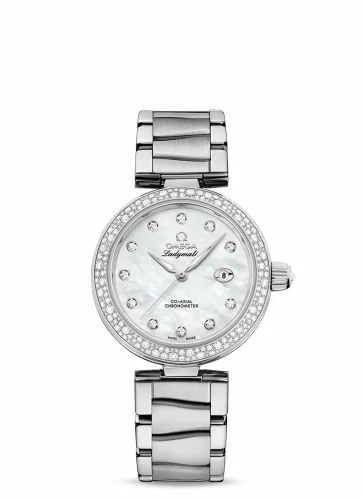 Omega LadyMatic Co-Axial 34 Stainless Steel / Diamond / MOP / Bracelet 425.35.34.20.55.002 (42535342055002)